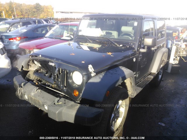 1J4AA2D19AL164129 - 2010 JEEP WRANGLER SPORT შავი ფოტო 2