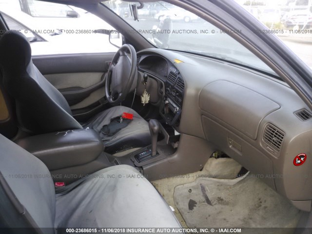 JT2BF12K3T0170880 - 1996 TOYOTA CAMRY LE/XLE/SE GREEN photo 5