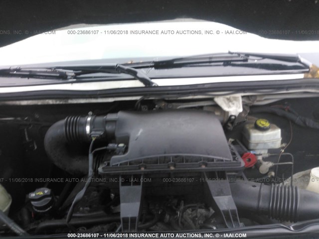 WDYPE7CC5C5641347 - 2012 FREIGHTLINER Sprinter 2500 WHITE photo 10