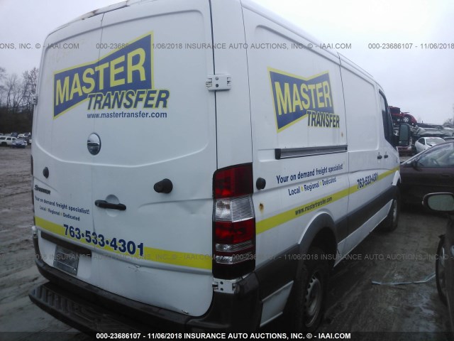 WDYPE7CC5C5641347 - 2012 FREIGHTLINER Sprinter 2500 WHITE photo 4