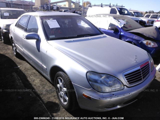 WDBNG70J11A175922 - 2001 MERCEDES-BENZ S 430 SILVER photo 1