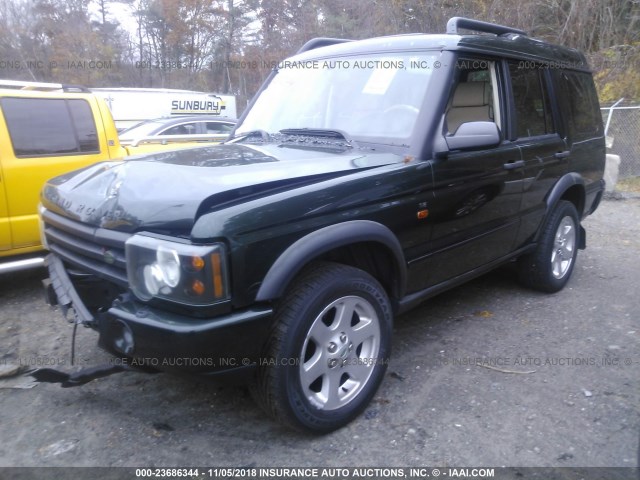 SALTY19454A866576 - 2004 LAND ROVER DISCOVERY II SE GREEN photo 2