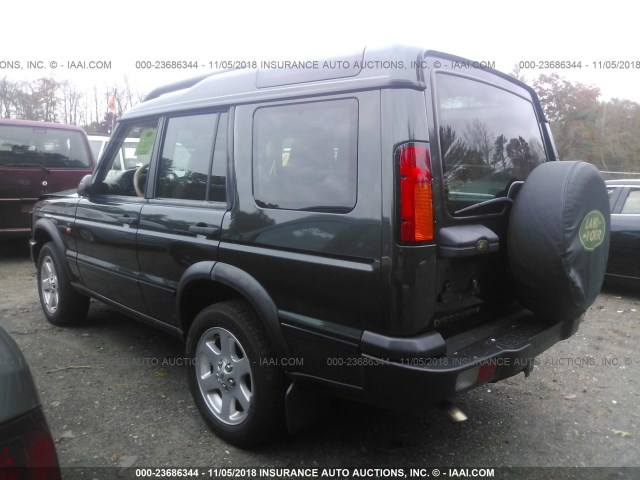 SALTY19454A866576 - 2004 LAND ROVER DISCOVERY II SE GREEN photo 3