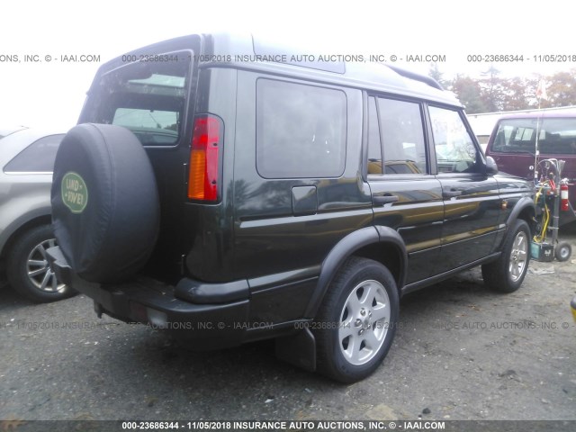 SALTY19454A866576 - 2004 LAND ROVER DISCOVERY II SE GREEN photo 4