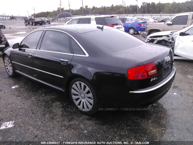 WAUML44E36N007314 - 2006 AUDI A8 L QUATTRO BLACK photo 3