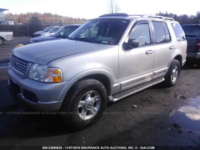 1FMDU85W13ZA16978 - 2003 FORD EXPLORER LIMITED SILVER photo 2