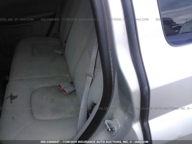 3GNDA13D96S618803 - 2006 CHEVROLET HHR LS Plata foto 8