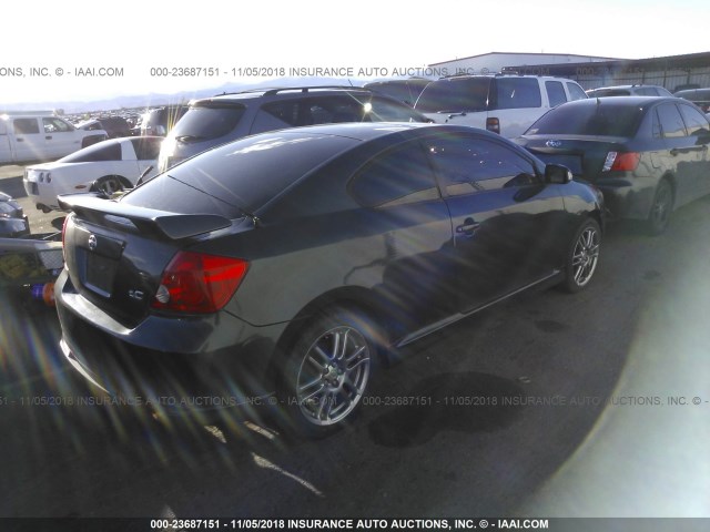 JTKDE167560090390 - 2006 TOYOTA SCION TC 灰色 照片 4