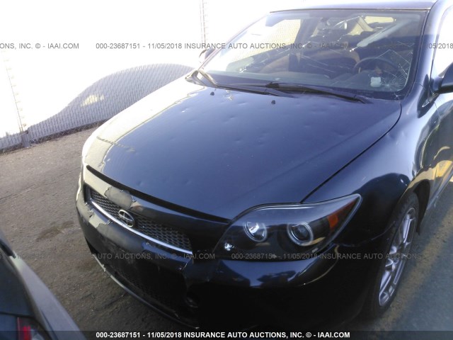 JTKDE167560090390 - 2006 TOYOTA SCION TC 灰色 照片 6