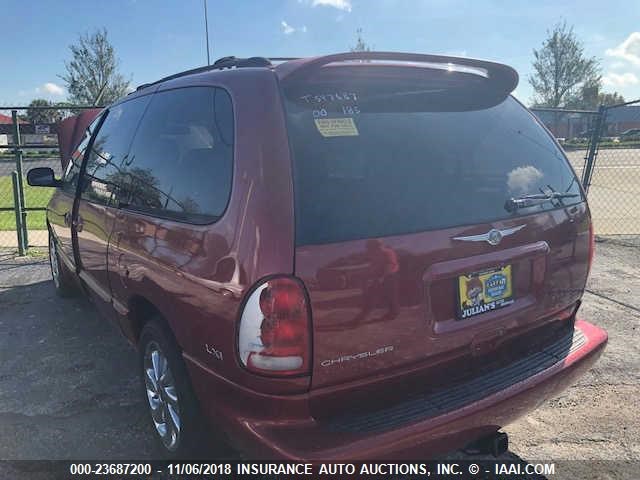 1C4GP44G7YB597687 - 2000 CHRYSLER TOWN & COUNTRY LX RED photo 3