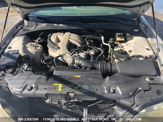 1LNHM86S54Y653103 - 2004 LINCOLN LS 银色 照片 10