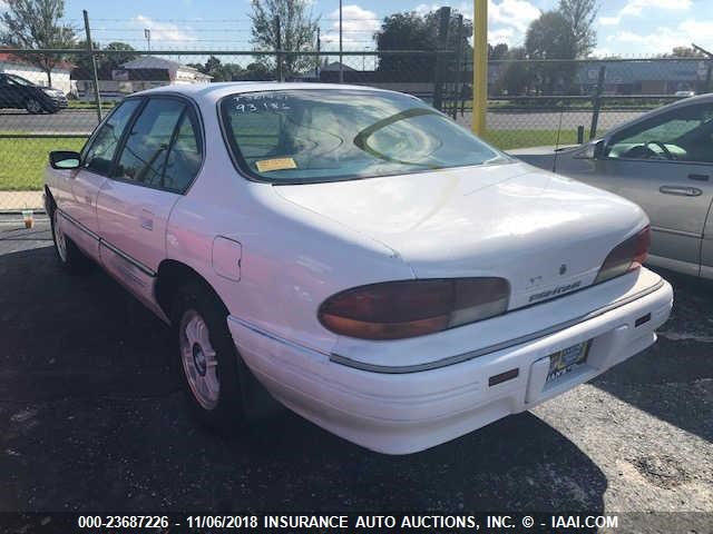 1G2HX53L6P1301401 - 1993 PONTIAC BONNEVILLE SE WHITE photo 3