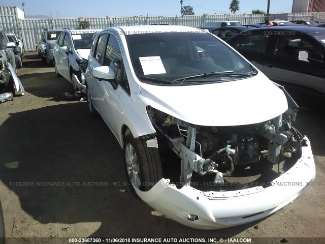 3N1CE2CP6FL399353 - 2015 NISSAN VERSA NOTE S/S PLUS/SV/SL/SR WHITE photo 1