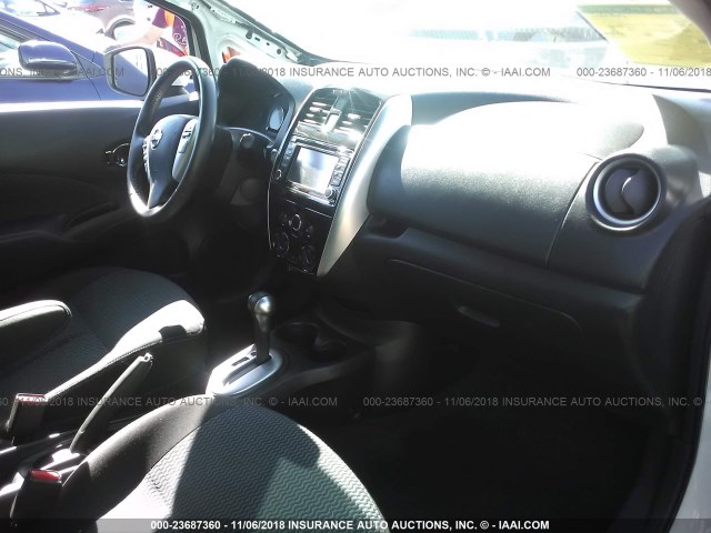 3N1CE2CP6FL399353 - 2015 NISSAN VERSA NOTE S/S PLUS/SV/SL/SR WHITE photo 5