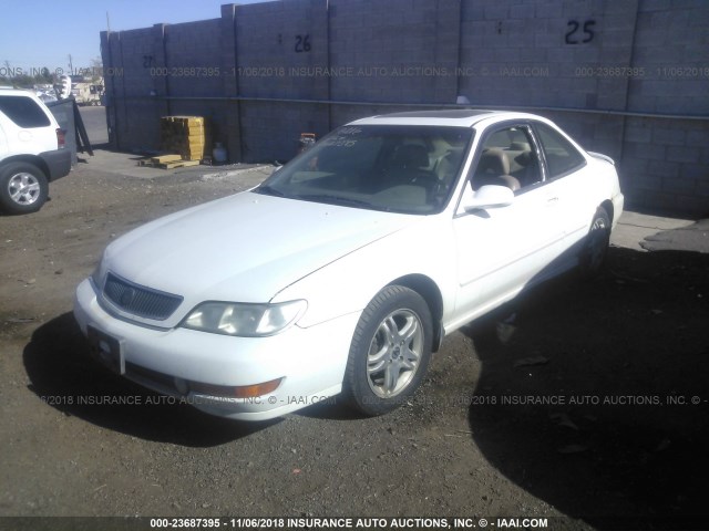 19UYA3159WL006027 - 1998 ACURA 2.3CL WHITE photo 2