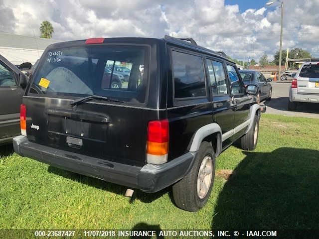 1J4FT68S0WL233534 - 1998 JEEP CHEROKEE SPORT/CLASSIC შავი ფოტო 4