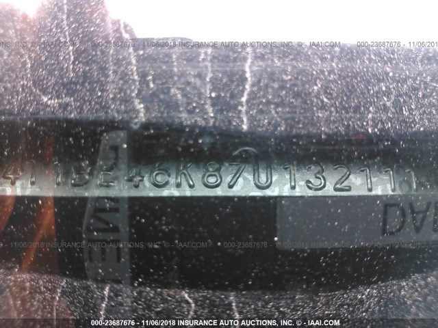 4T1BE46K87U132111 - 2007 TOYOTA CAMRY NEW GENERAT CE/LE/XLE/SE SILVER photo 9