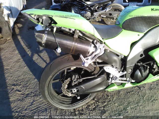 JKAZXCD167A024731 - 2007 KAWASAKI ZX1000 D GREEN photo 6