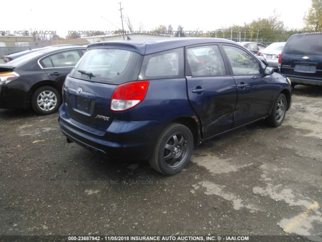 2T1KR32E13C009549 - 2003 TOYOTA COROLLA MATRIX XR BLACK photo 4
