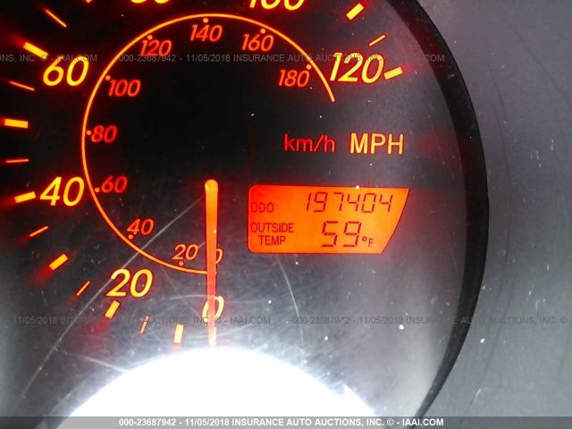 2T1KR32E13C009549 - 2003 TOYOTA COROLLA MATRIX XR BLACK photo 7