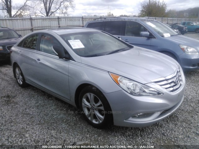 5NPEC4AC5DH644910 - 2013 HYUNDAI SONATA SE/LIMITED SILVER photo 1