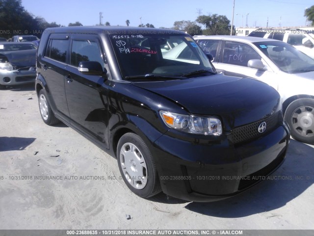 JTLKE50E291080027 - 2009 TOYOTA SCION XB შავი ფოტო 1