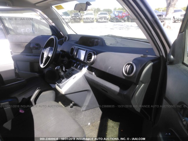 JTLKE50E291080027 - 2009 TOYOTA SCION XB შავი ფოტო 5