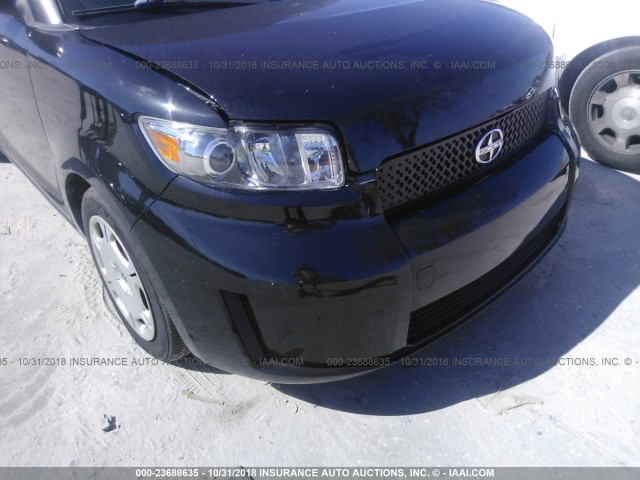 JTLKE50E291080027 - 2009 TOYOTA SCION XB შავი ფოტო 6