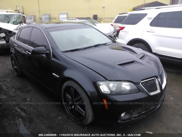 6G2EC57Y68L138102 - 2008 PONTIAC G8 GT BLACK photo 1