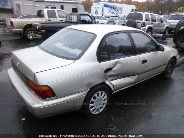 1NXAE09B4SZ294892 - 1995 TOYOTA COROLLA LE/DX GOLD photo 4