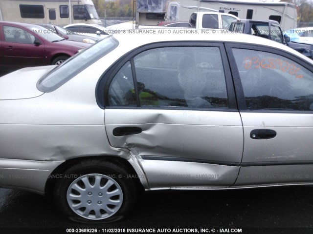 1NXAE09B4SZ294892 - 1995 TOYOTA COROLLA LE/DX GOLD photo 6