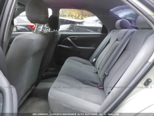 4T1BG22K31U026497 - 2001 TOYOTA CAMRY CE/LE/XLE 灰色 照片 8