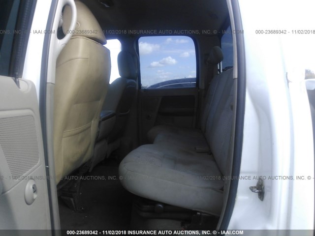 1D7KS28CX7J525543 - 2007 DODGE RAM 2500 ST/SLT 白色 照片 8