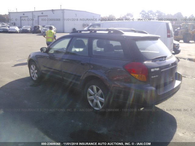 4S4BP62CX77333401 - 2007 SUBARU OUTBACK OUTBACK 2.5I LIMITED GRAY photo 3