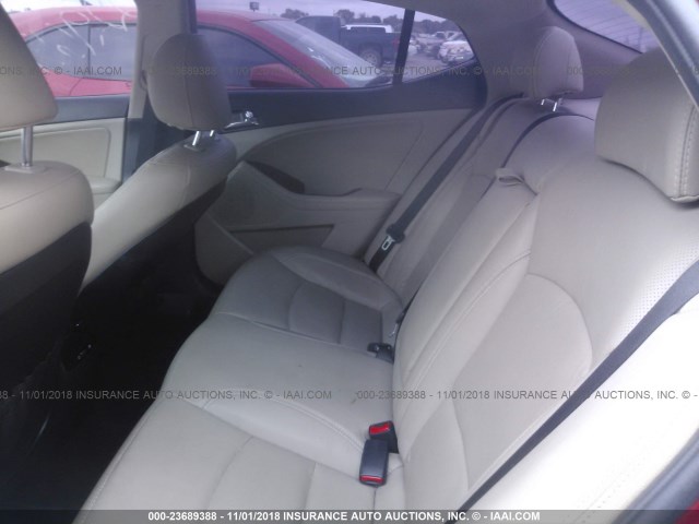 5XXGN4A78DG211146 - 2013 KIA OPTIMA EX BURGUNDY photo 8