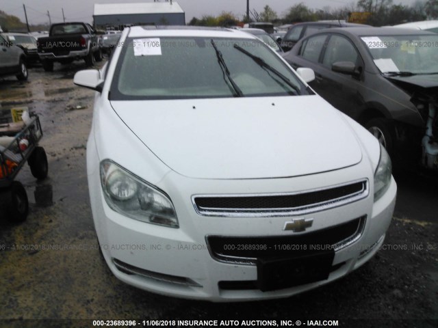 1G1ZH57B39F159120 - 2009 CHEVROLET MALIBU 1LT WHITE photo 6