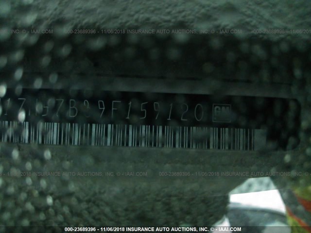 1G1ZH57B39F159120 - 2009 CHEVROLET MALIBU 1LT WHITE photo 9