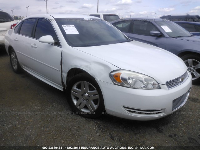 2G1WB5E31E1101170 - 2014 CHEVROLET IMPALA LIMITED LT WHITE photo 1