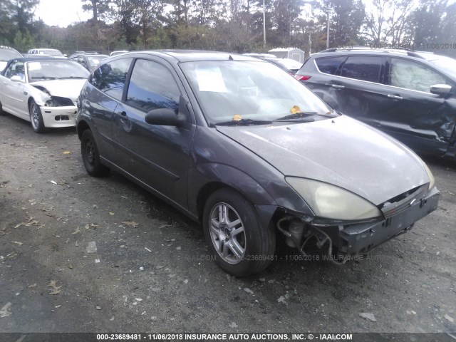 3FAFP31333R178317 - 2003 FORD FOCUS ZX3 GRAY photo 1