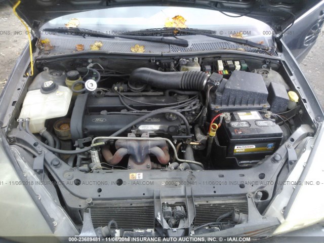 3FAFP31333R178317 - 2003 FORD FOCUS ZX3 GRAY photo 10