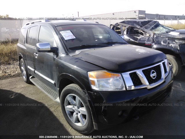 5N1BA0NF0CN607957 - 2012 NISSAN ARMADA SV/SL/PLATINUM BLACK photo 1