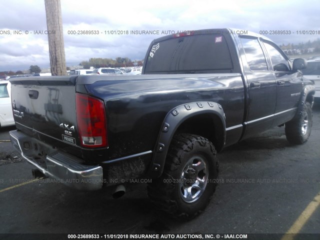 3D7KU286X3G710840 - 2003 DODGE RAM 2500 ST/SLT 黑色 照片 4