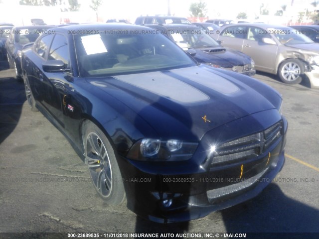 2C3CDXGJ1CH235813 - 2012 DODGE CHARGER SUPER BEE BLACK photo 1