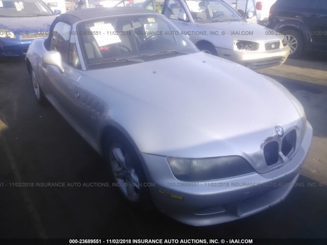 4USCH9345YLF86338 - 2000 BMW Z3 2.3 SILVER photo 1