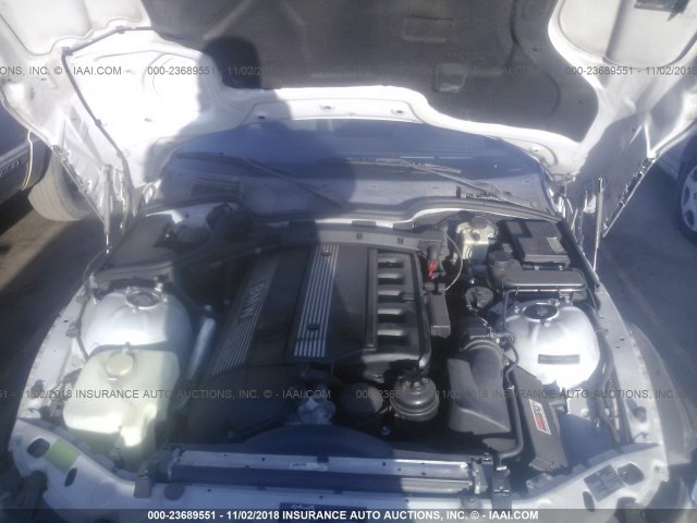 4USCH9345YLF86338 - 2000 BMW Z3 2.3 SILVER photo 10