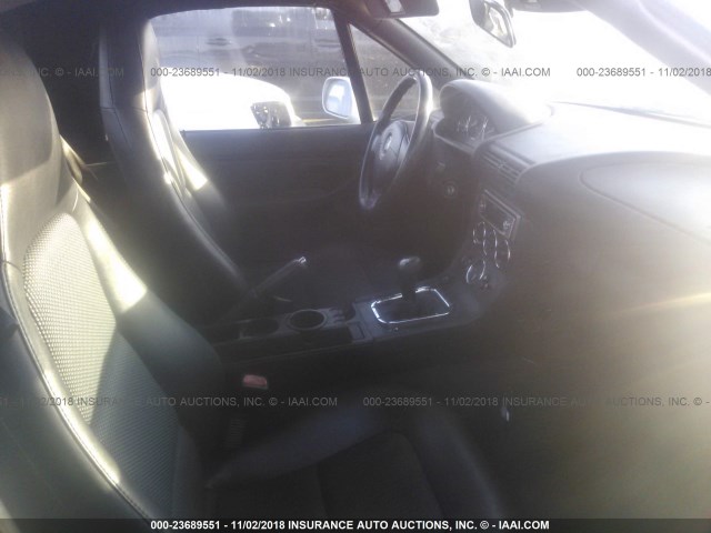 4USCH9345YLF86338 - 2000 BMW Z3 2.3 SILVER photo 5