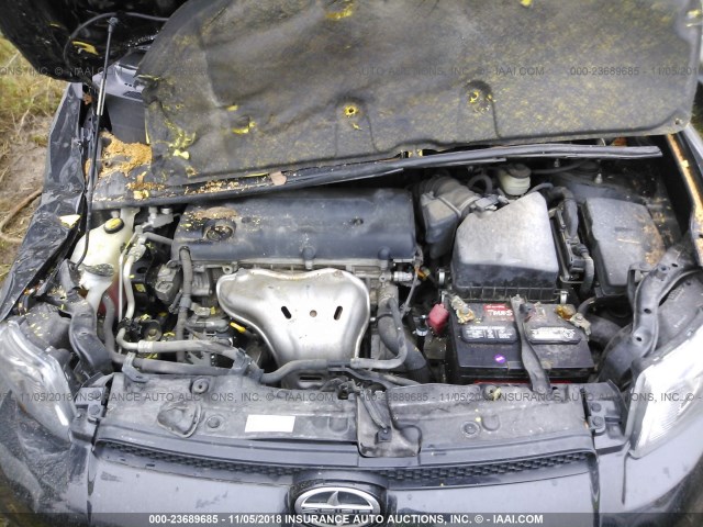 JTLZE4FE0B1141431 - 2011 TOYOTA SCION XB შავი ფოტო 10