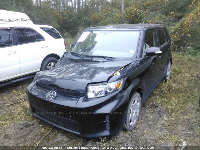 JTLZE4FE0B1141431 - 2011 TOYOTA SCION XB შავი ფოტო 2