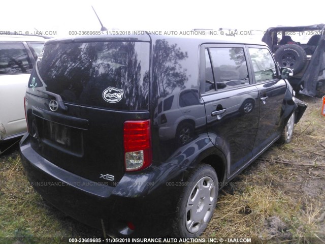 JTLZE4FE0B1141431 - 2011 TOYOTA SCION XB შავი ფოტო 4