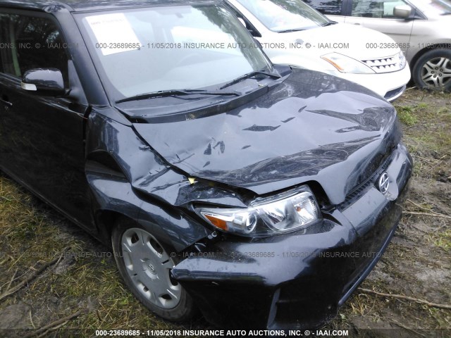JTLZE4FE0B1141431 - 2011 TOYOTA SCION XB შავი ფოტო 6